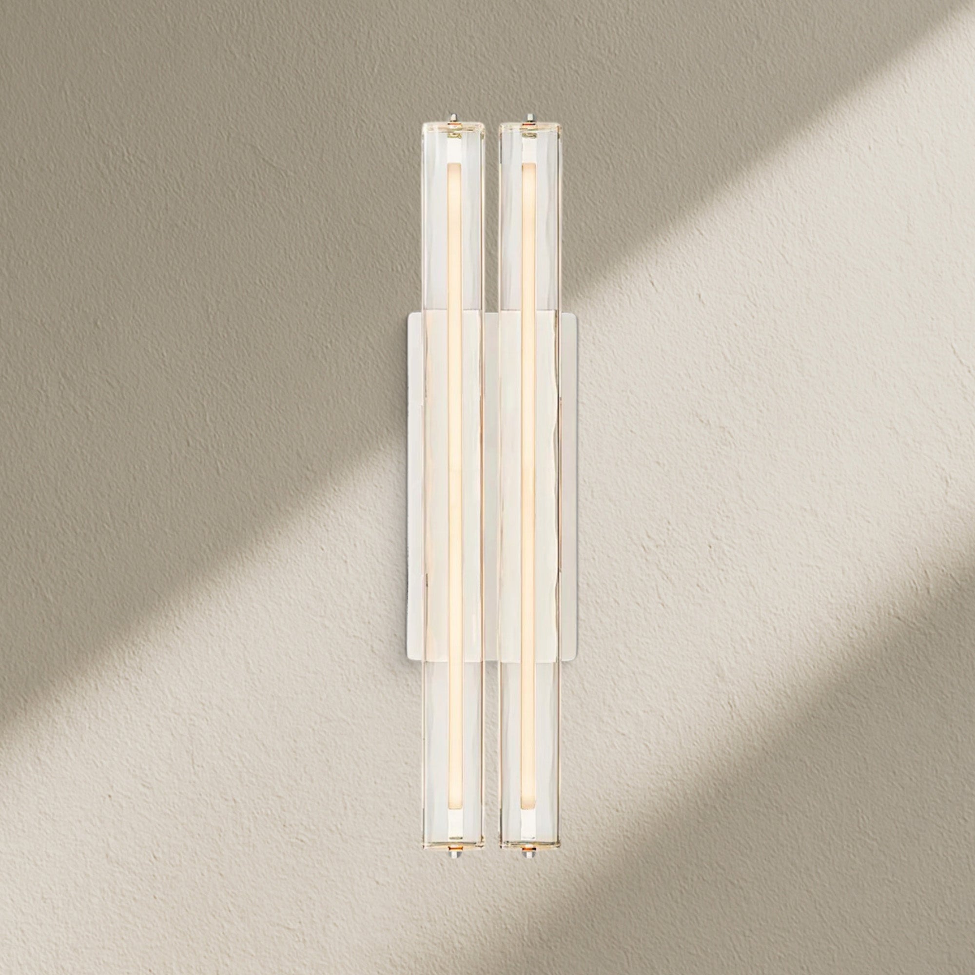 Aufz Crystal Double Sconce