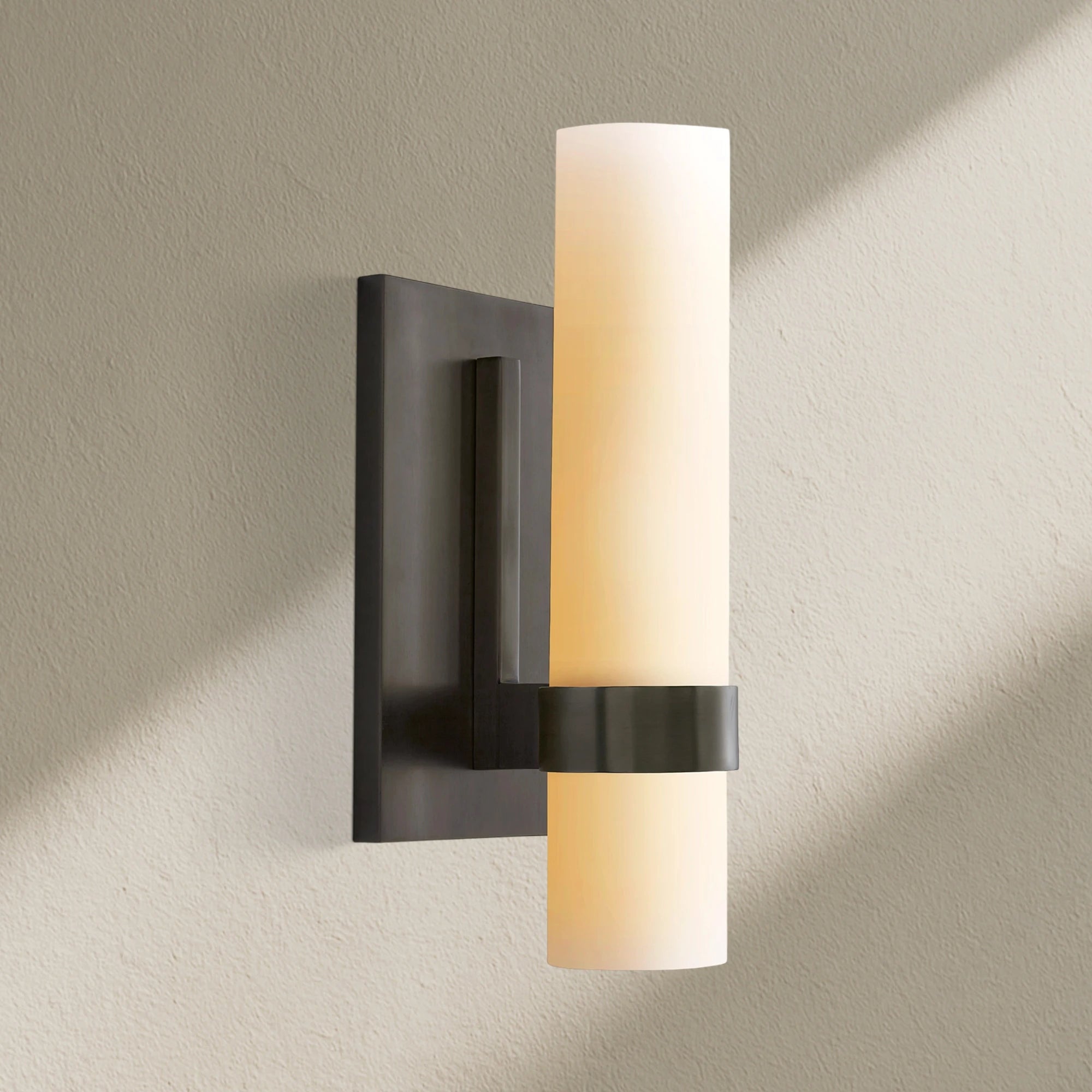 Ravfz Milk Glass Sconce