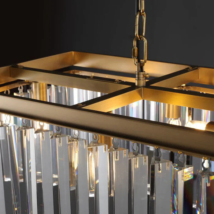 Rhyfz Rectangular Chandelier 59"