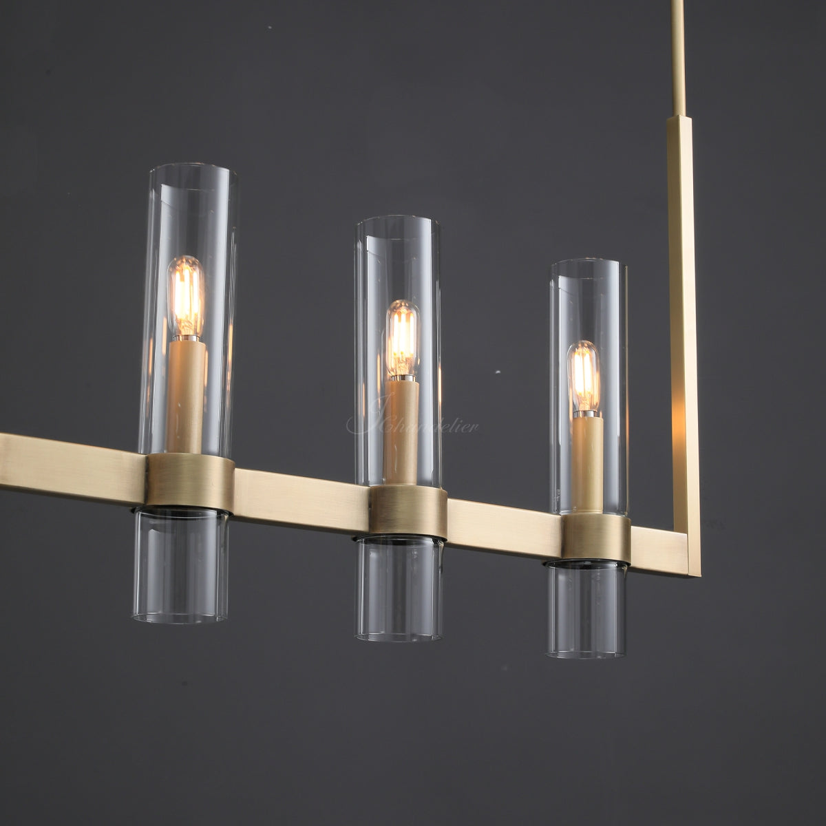Lavefz Linear Chandelier 71"