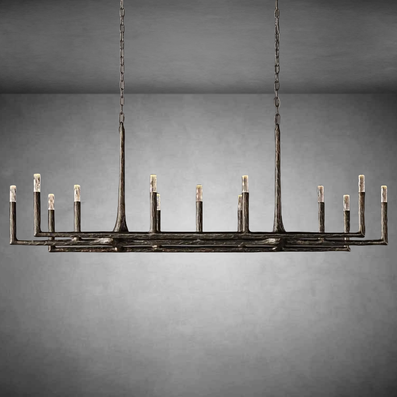 Thaddeas Linear Chandelier 54" 72" 96"