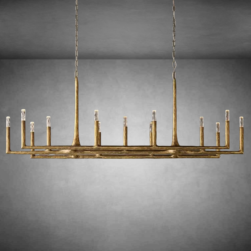 Thaddeas Linear Chandelier 54" 72" 96"