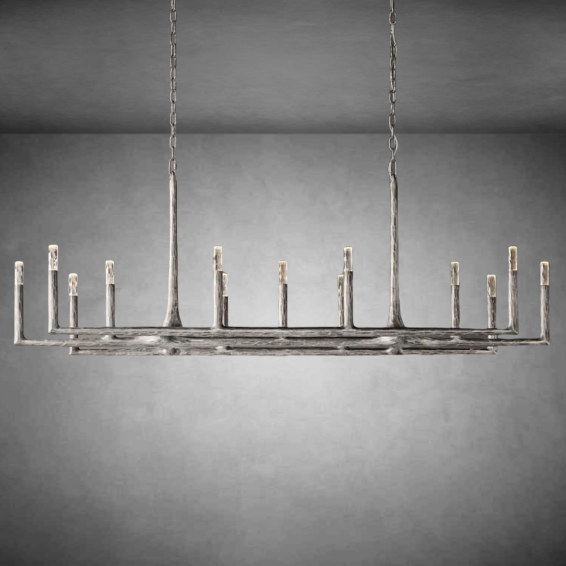 Thaddeas Linear Chandelier 54" 72" 96"