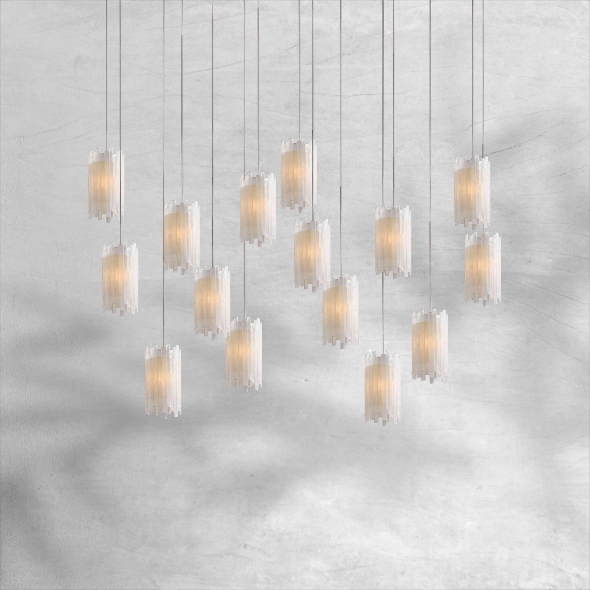 Gianna Rectangular Chandelier 15/30 Light