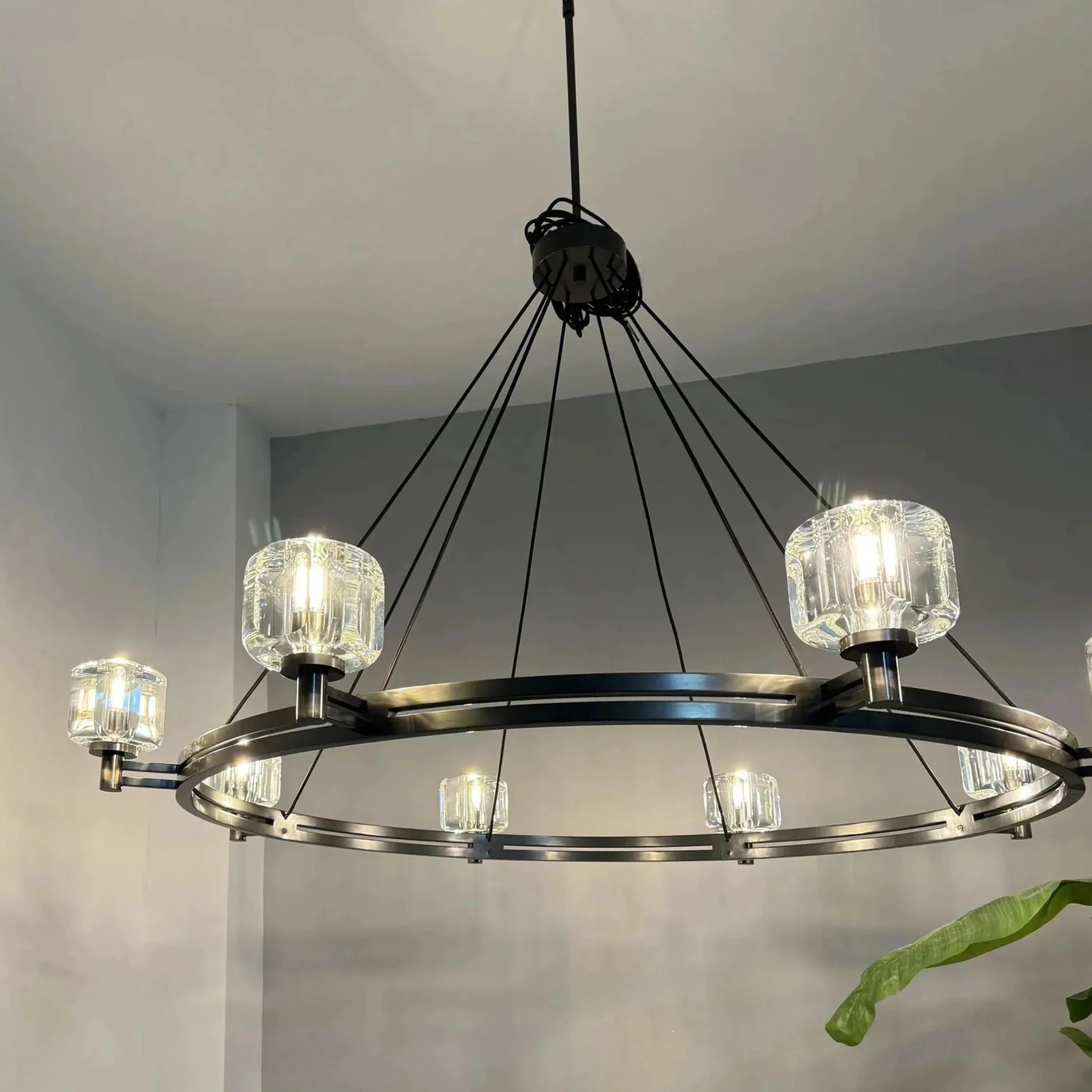 Deamafz Round Chandelier 36"48"60"