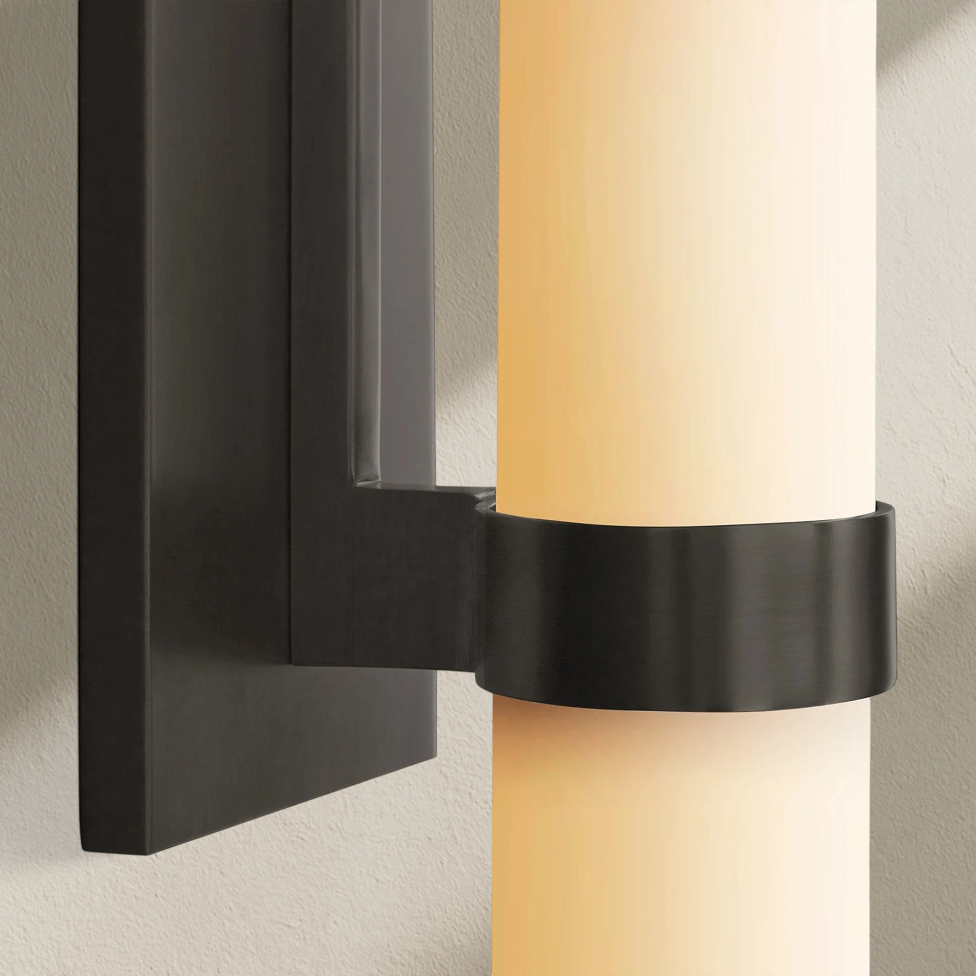 Lavefz Milk Glass Sconce