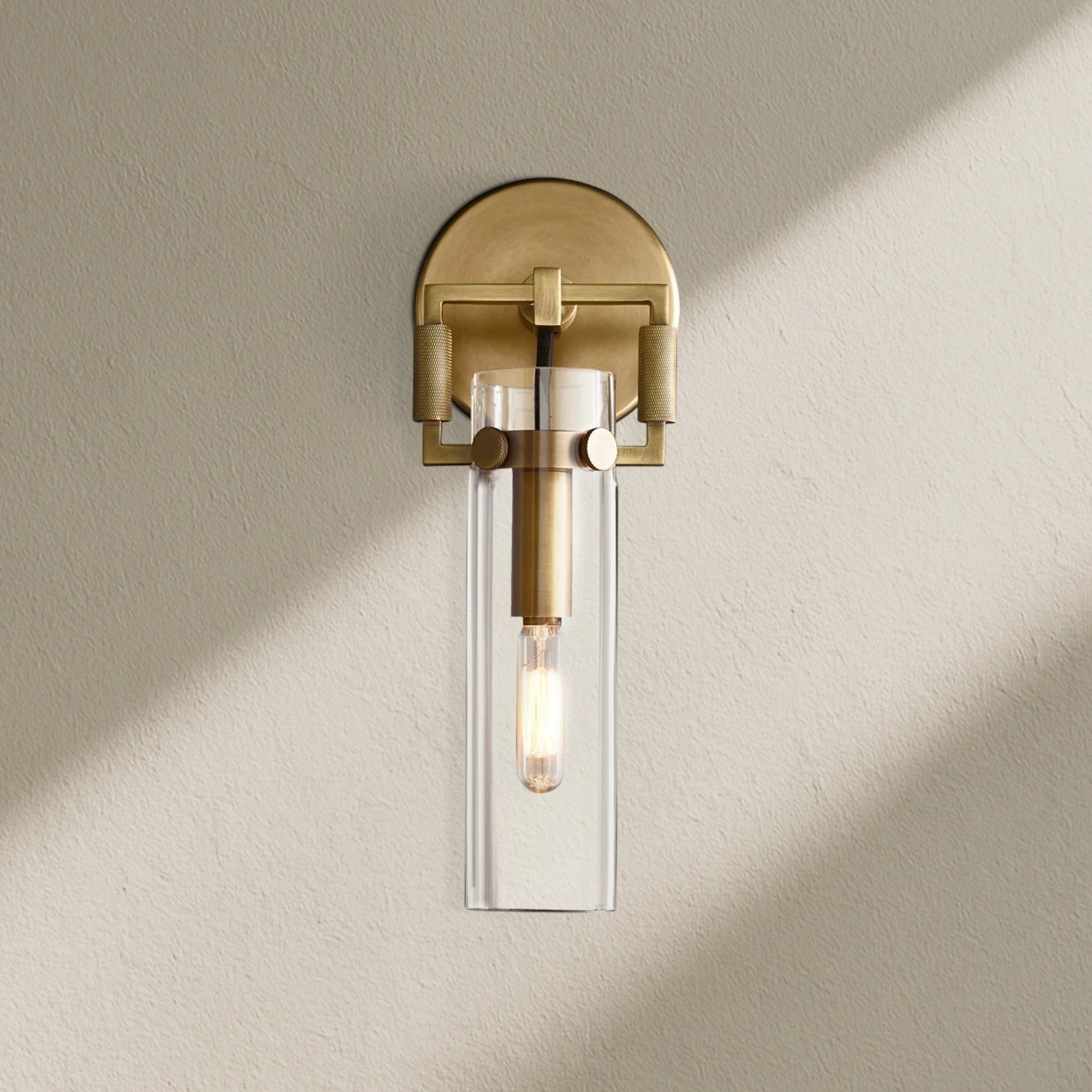 MACFZ Glass Cylinder Wall Sconce