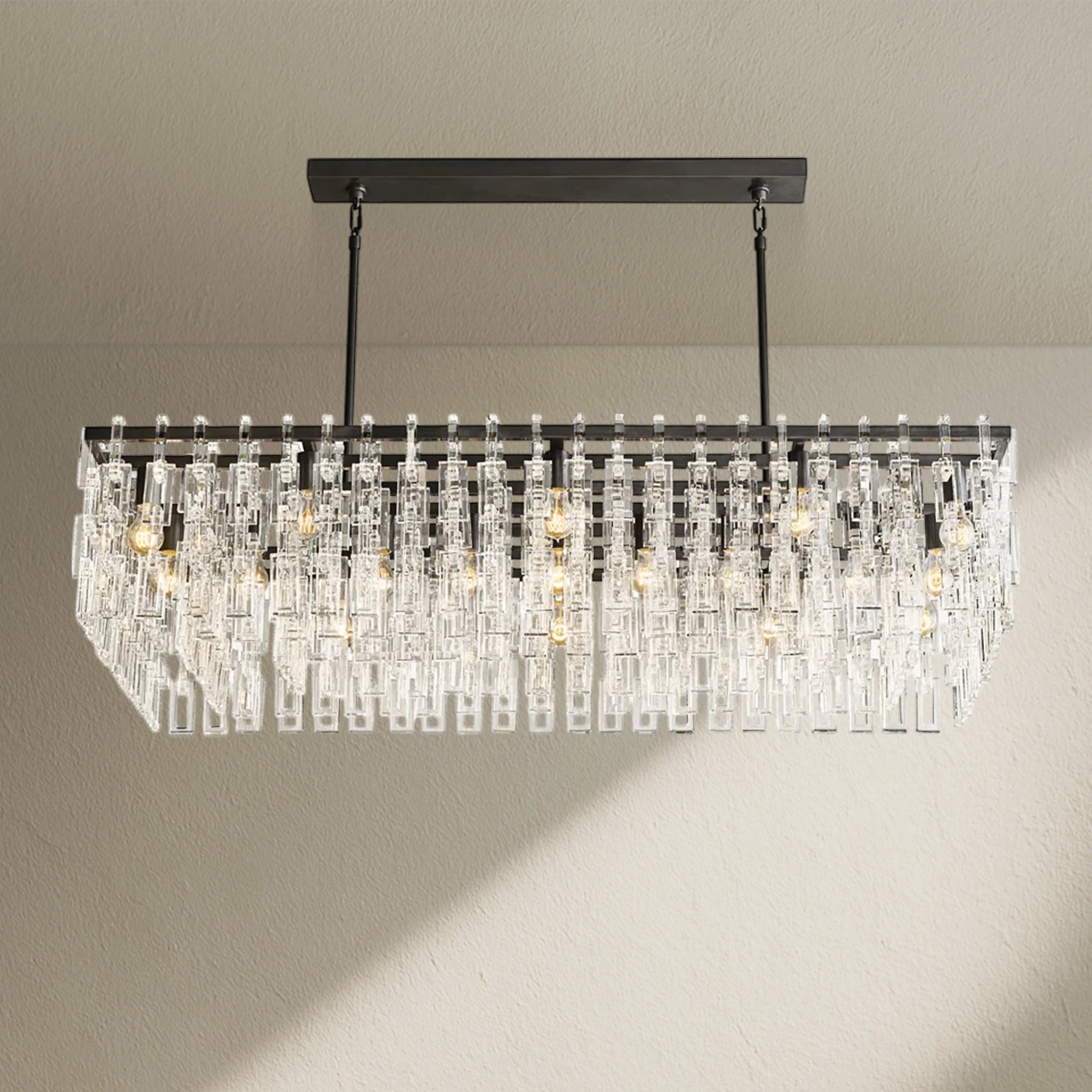 Marifz Modern Rectangular Chandelier 60"