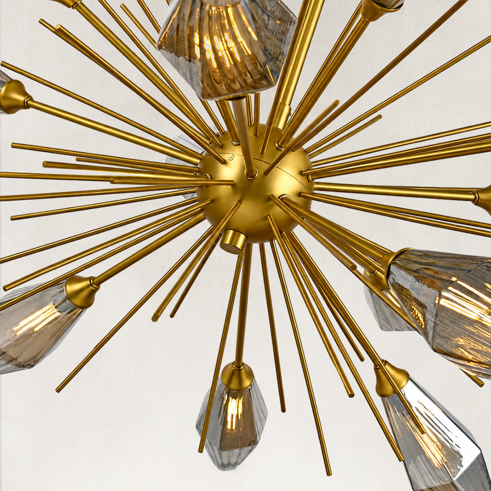 Misty Luxury Smoke Crystal Chandelier