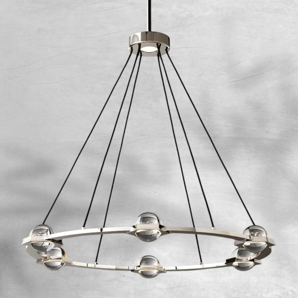 ECLFZ Round Chandelier 36", 48", 60"