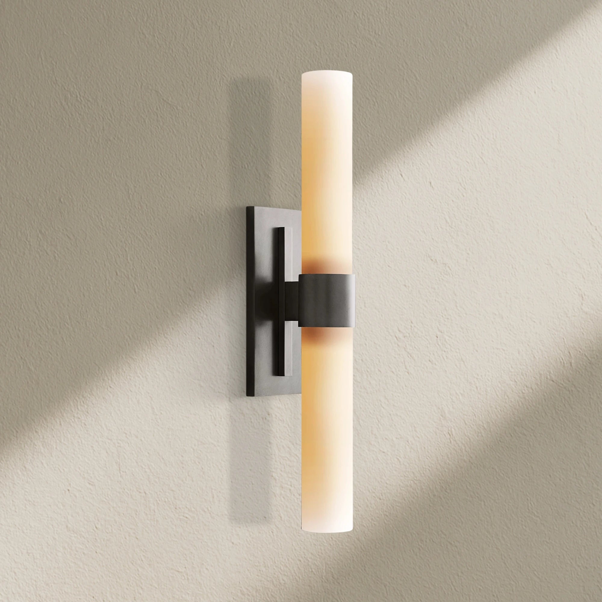 Ravfz Milk Glass Sconce