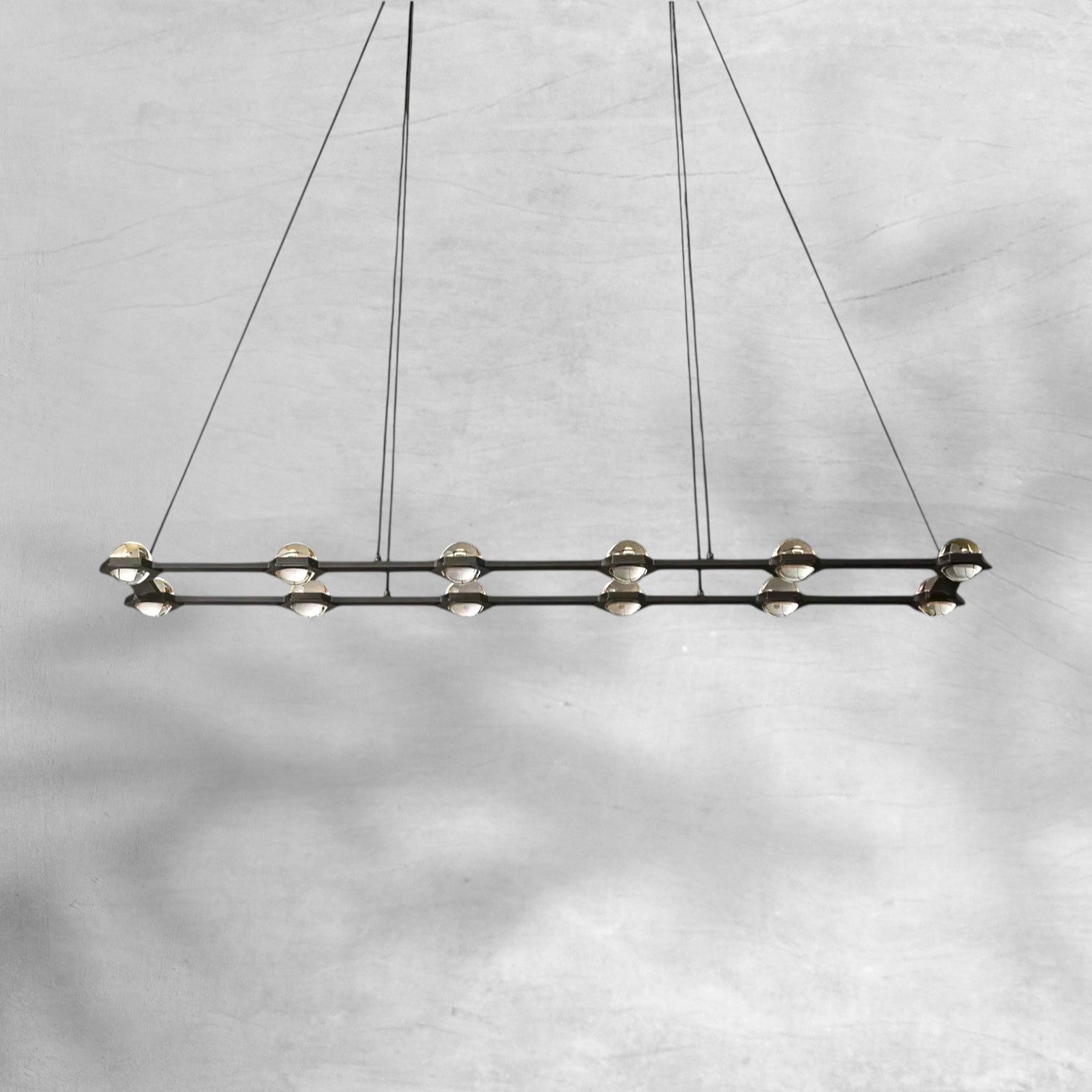 ECLFZ Rectangular Chandelier 54"72"
