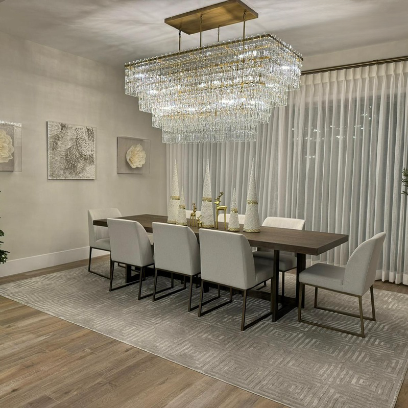 Marifz Multi-Tier Rectangular Chandelier 60" 72"