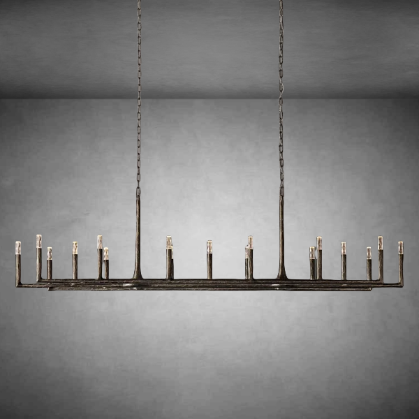 Thaddeas Linear Chandelier 54" 72" 96"