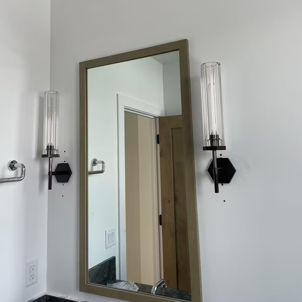 Lameth Hexagonal Wall Sconce 14"19"