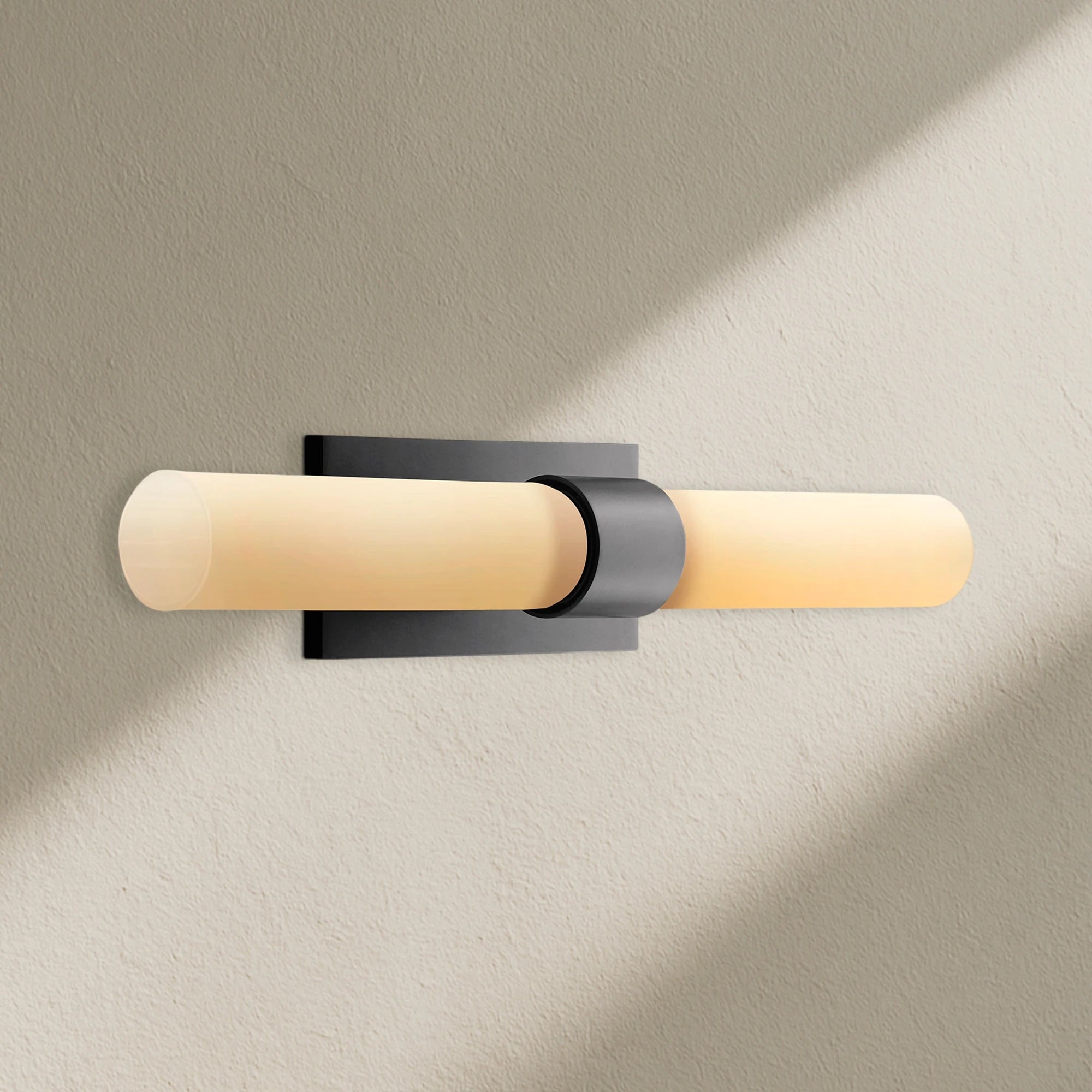 Lavefz Milk Glass Sconce