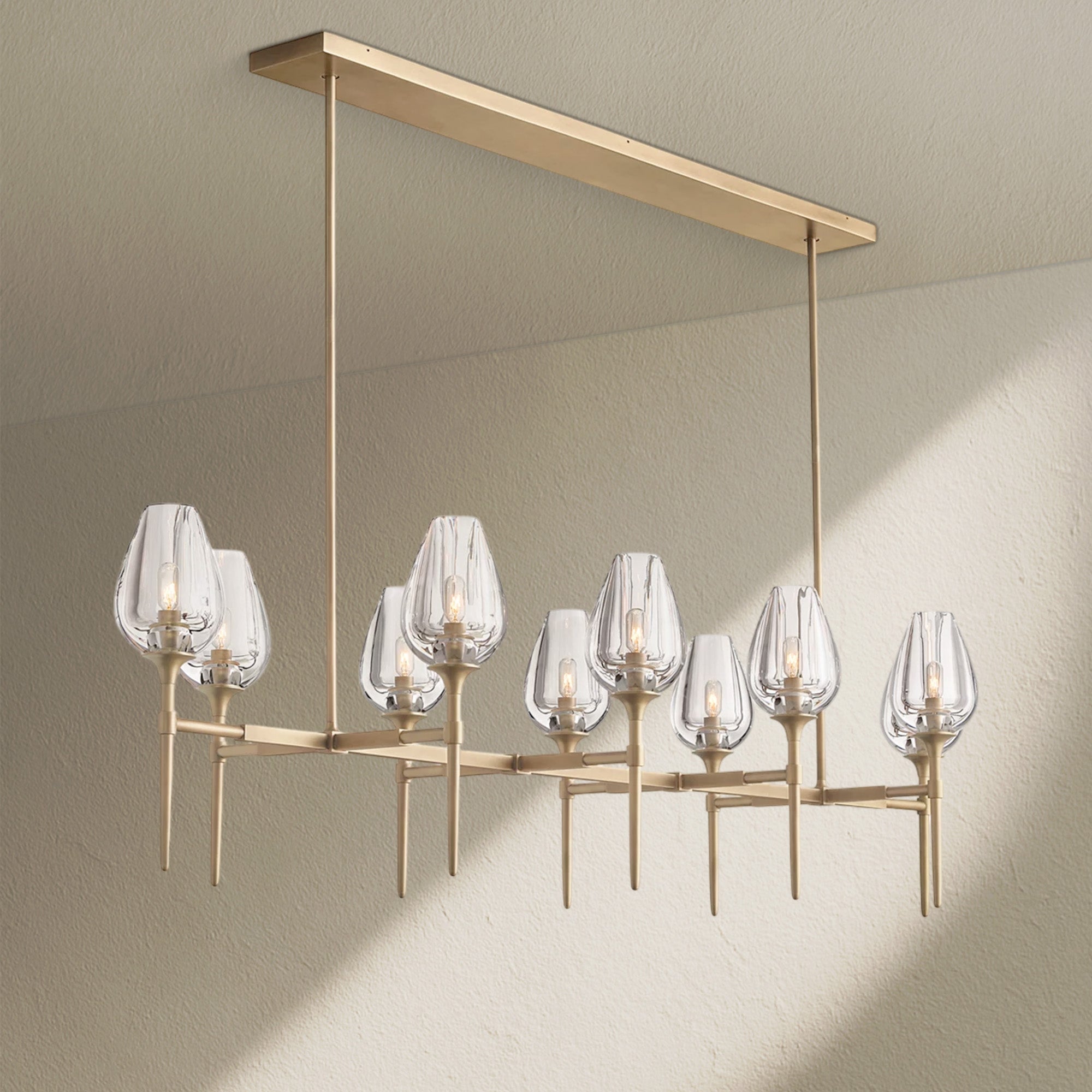 Tulfze Linear Chandelier 52"65"