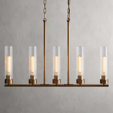Andreas 5-Light Linear Chandelier