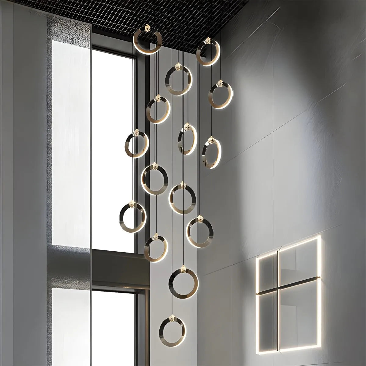 Joyfuzzy Nordic LED Ceiling Chandelier