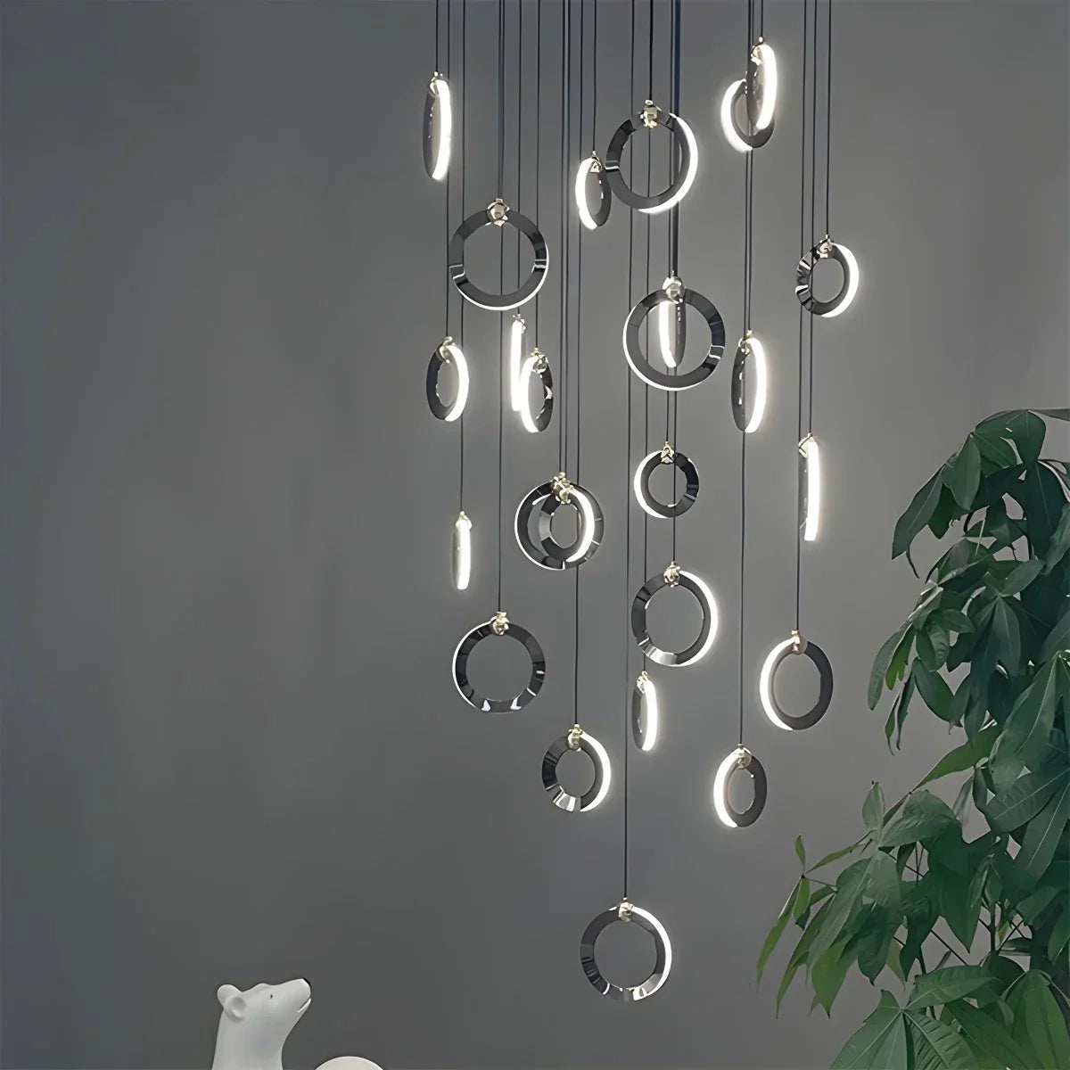 Joyfuzzy Nordic LED Ceiling Chandelier