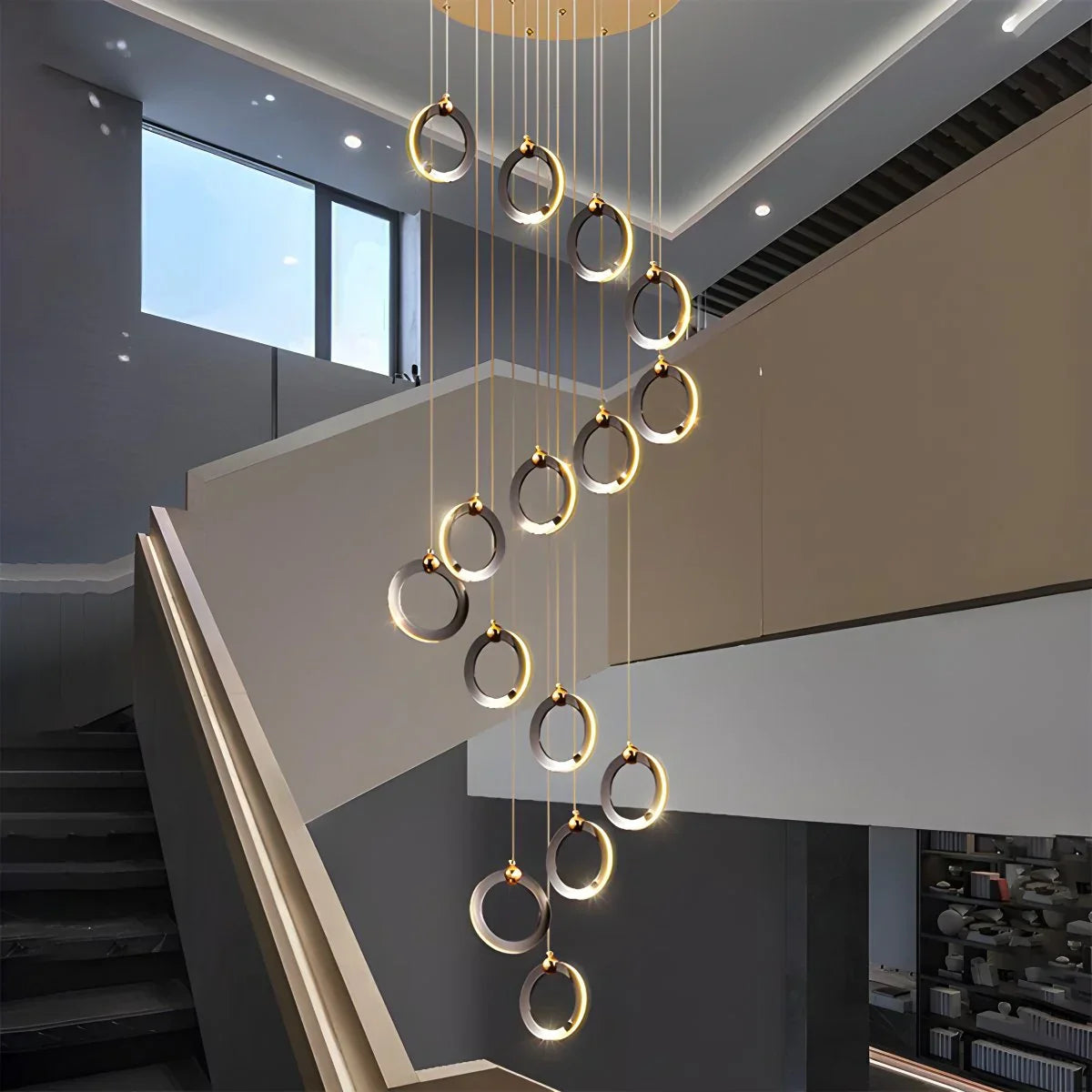 Joyfuzzy Nordic LED Ceiling Chandelier