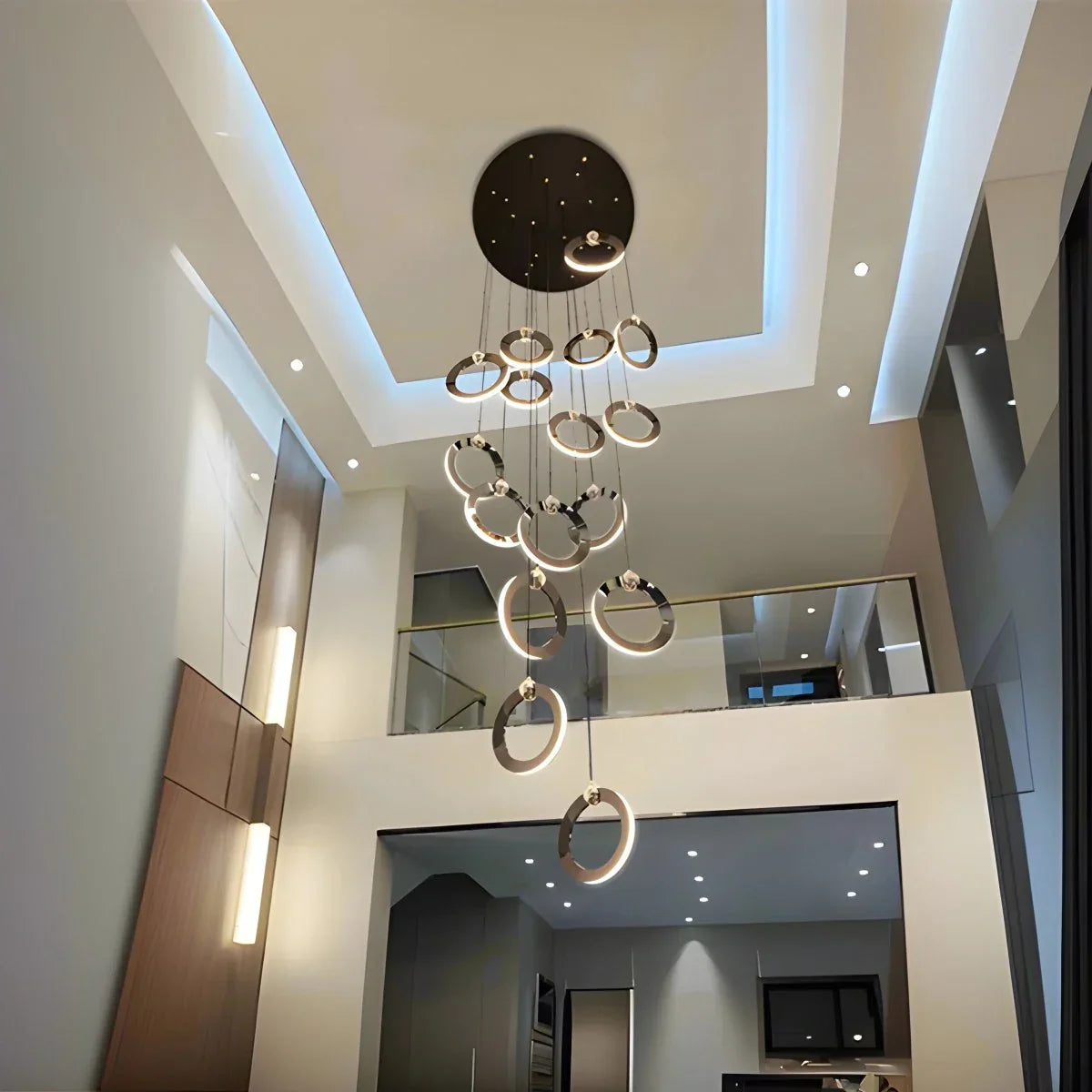 Joyfuzzy Nordic LED Ceiling Chandelier