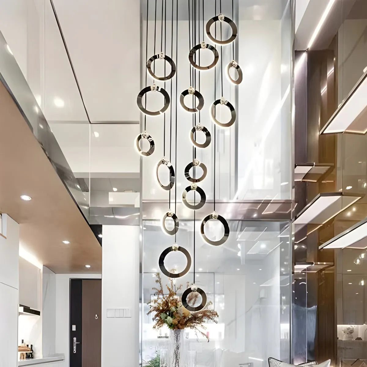Joyfuzzy Nordic LED Ceiling Chandelier