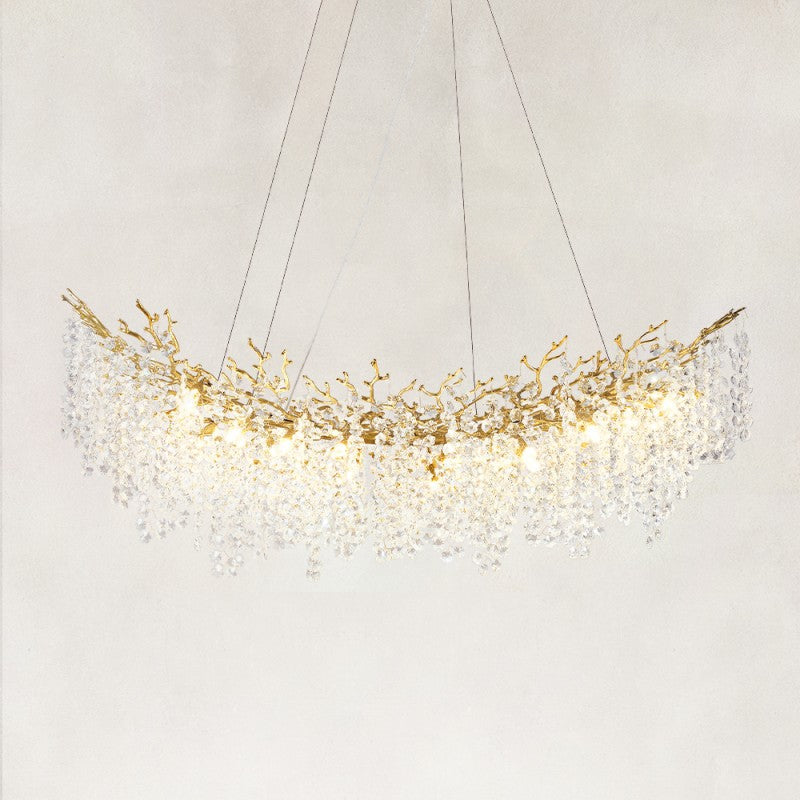 Aurelia Branches Rectangular Chandelier 55"W