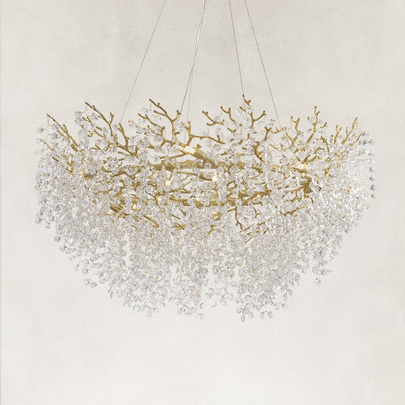 Aurelia Branches Round Chandelier 48"D