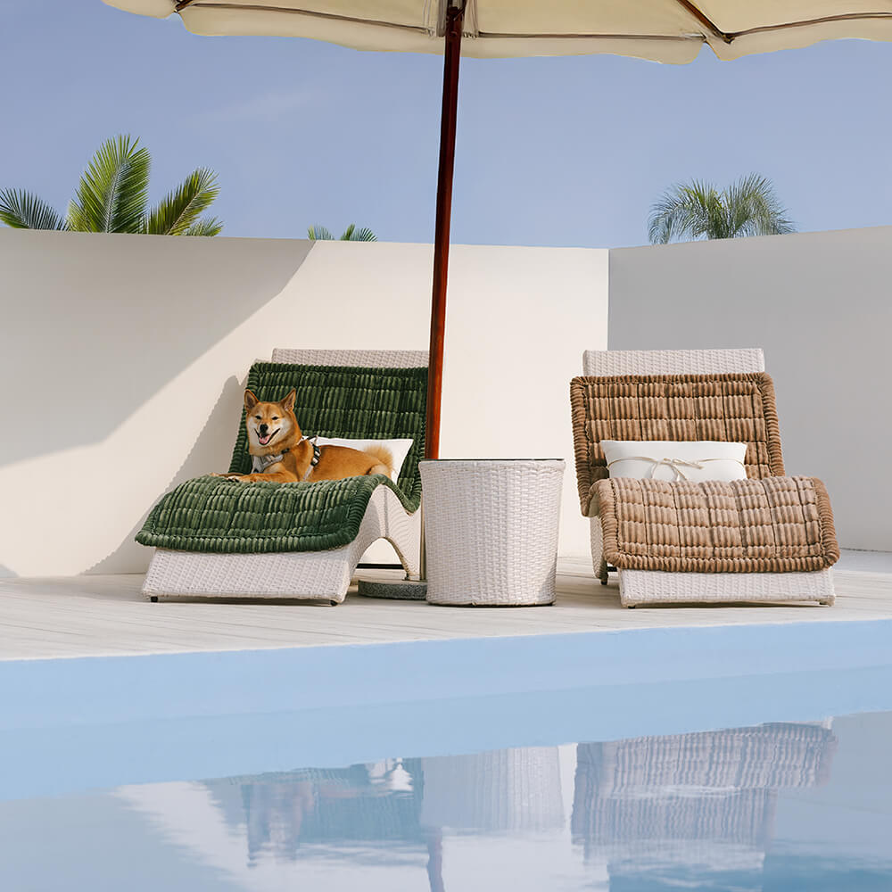 Make Waffle Biscuit Couch Cover – Cozy Soft Flannel & Breathable Pet Mat