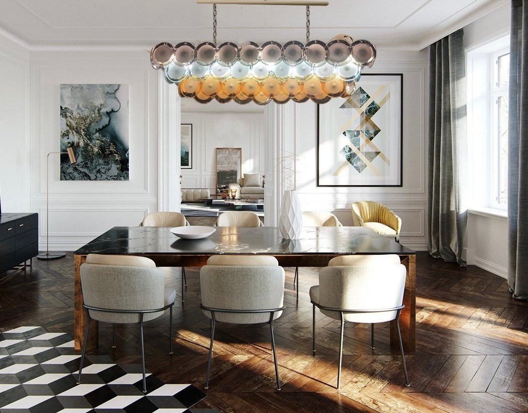 Bettina Rectangle Chandelier-Joyfuzzy