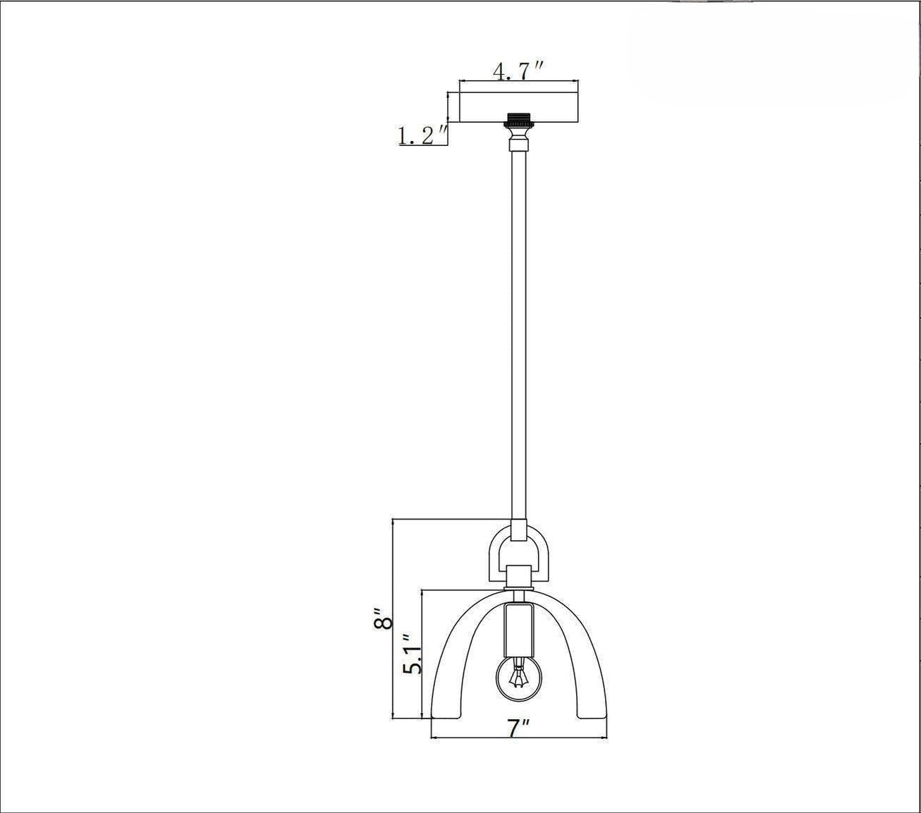 Bofz Dome Pendant 7"11"14"