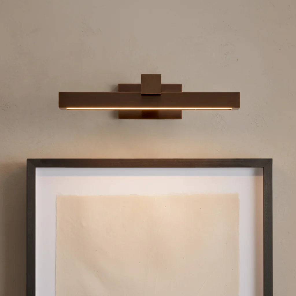 Bronze Corinth Picture Light Sconce