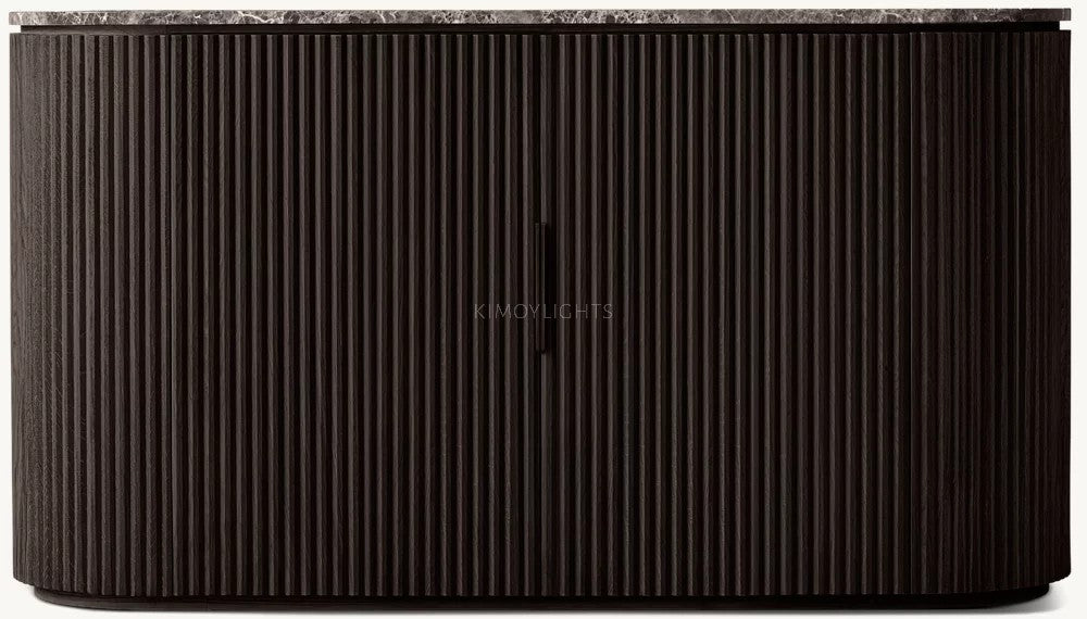 Byron Emperador Double-Door Sideboard