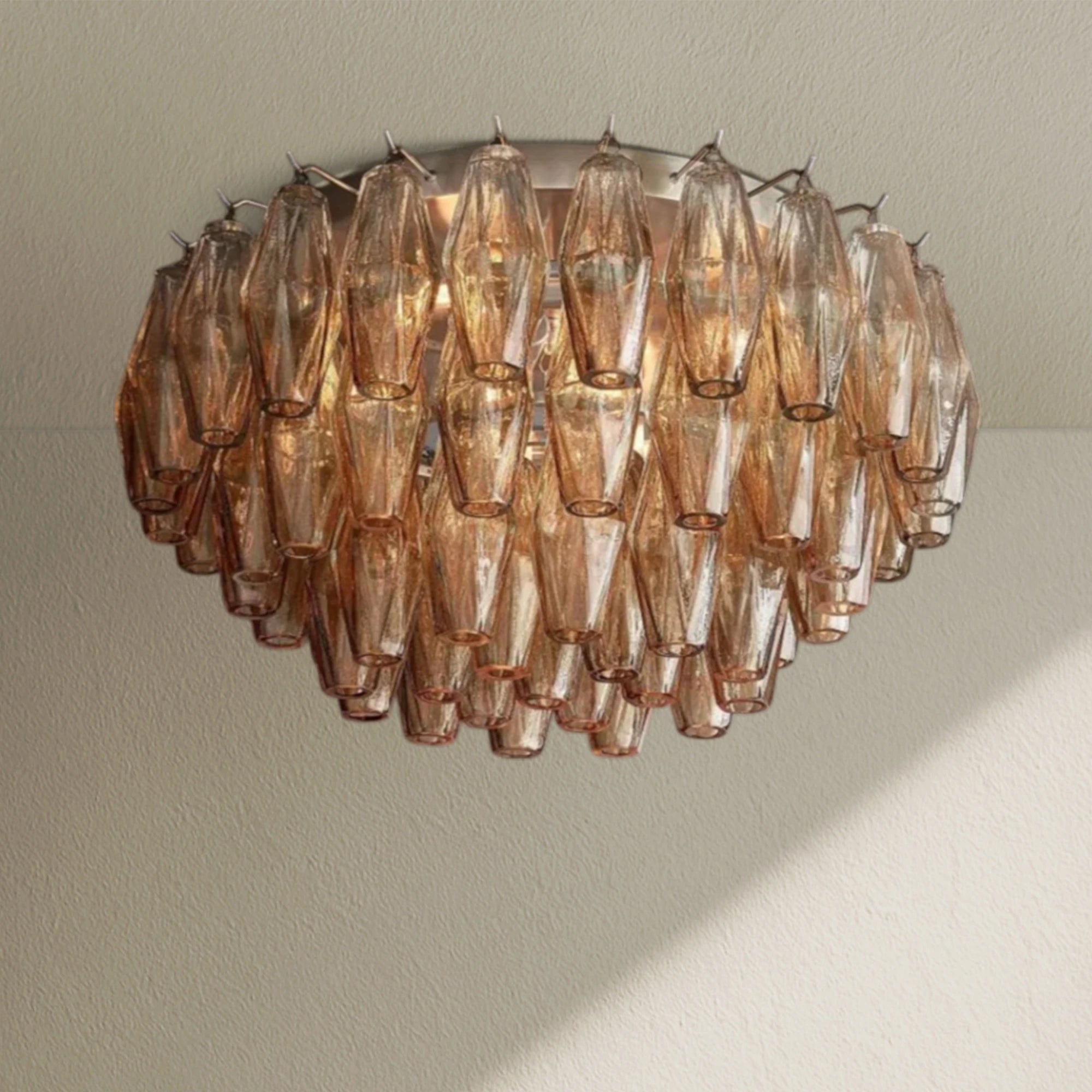 CHRAFZ Glass Flushmount 17"24"