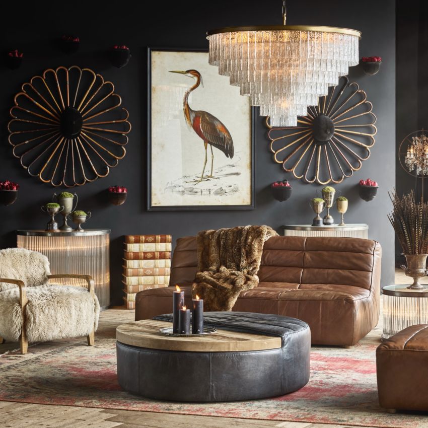Claire Round Chandelier-Joyfuzzy