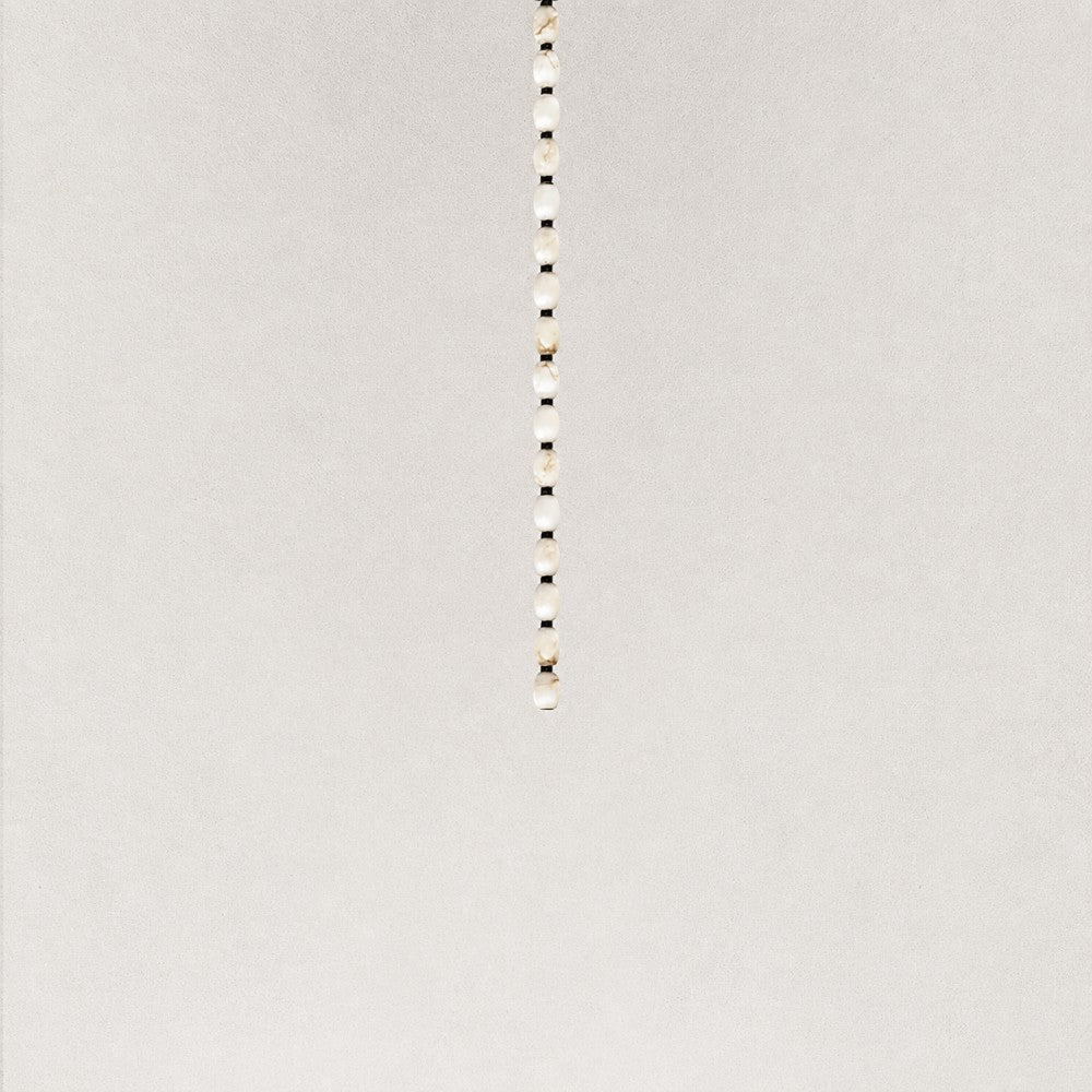 Clairval Linear Alabaster Chandelier 54”H