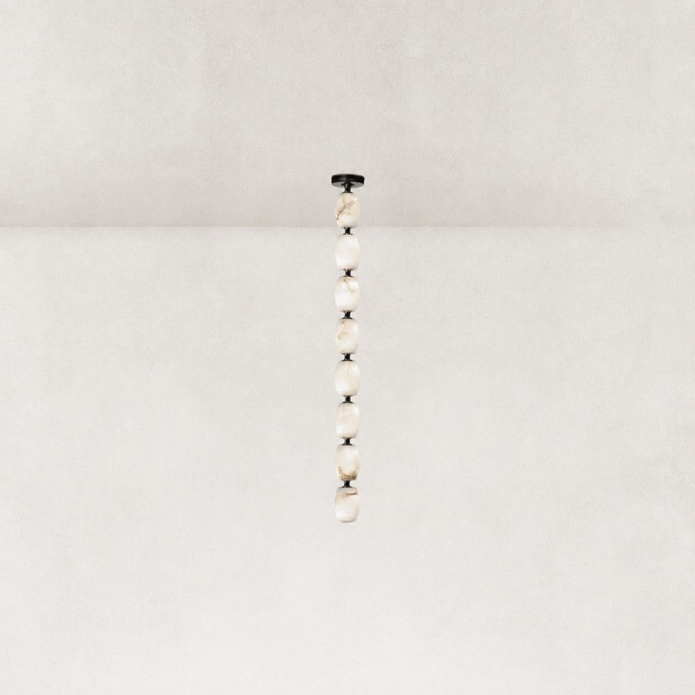Clairval Linear Alabaster Pendant 30”H