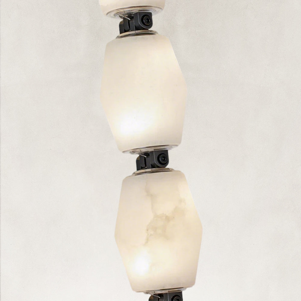 Clairval Linear Alabaster Pendant 30”H