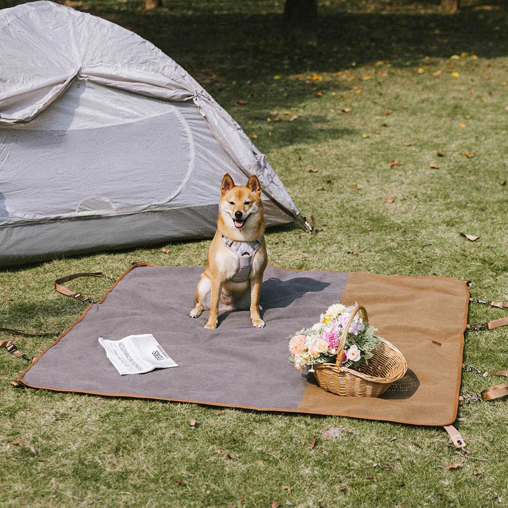 Classic Retro - Waterproof Camping & Car Dual-Use Back Seat Cover