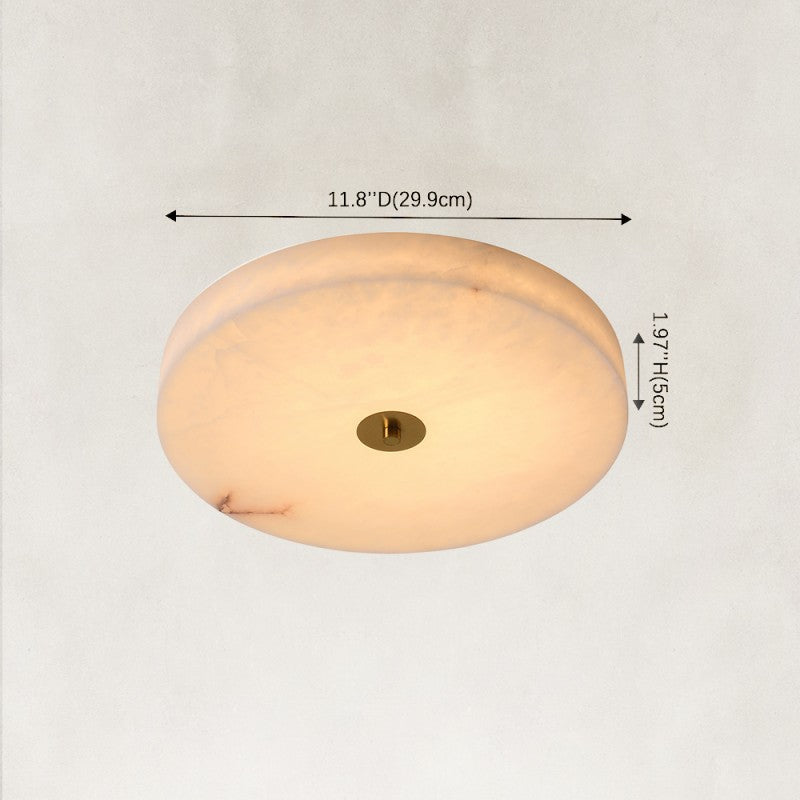 Coro Alabaster Ceiling Light 11.8"D