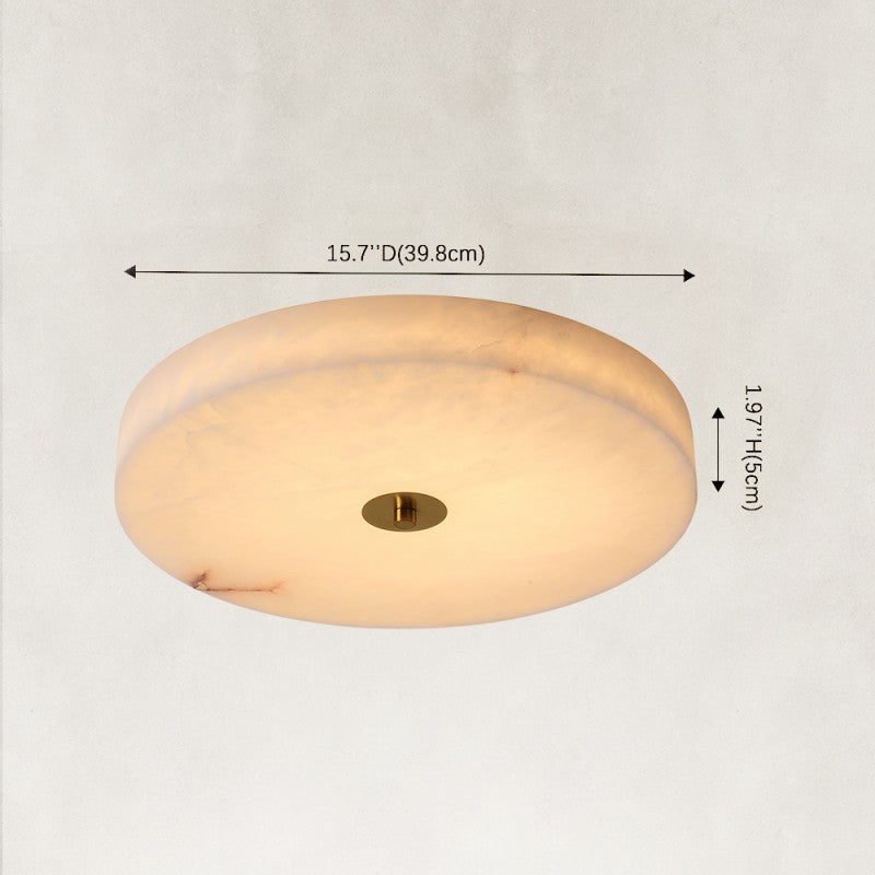 Coro Alabaster Ceiling Light 15.7"D