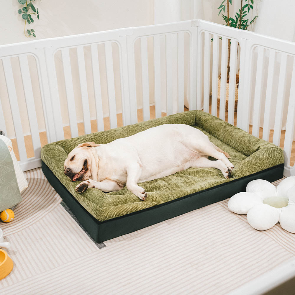 Spacious Cozy Durable Orthopedic Washable Dog & Cat Bed