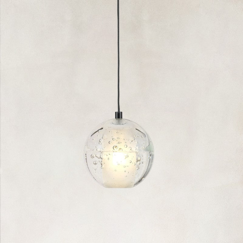 Elara Floating Glass Ball Pendant 4"D