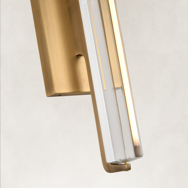 Elen Crystal Single Wall Sconce 19"H