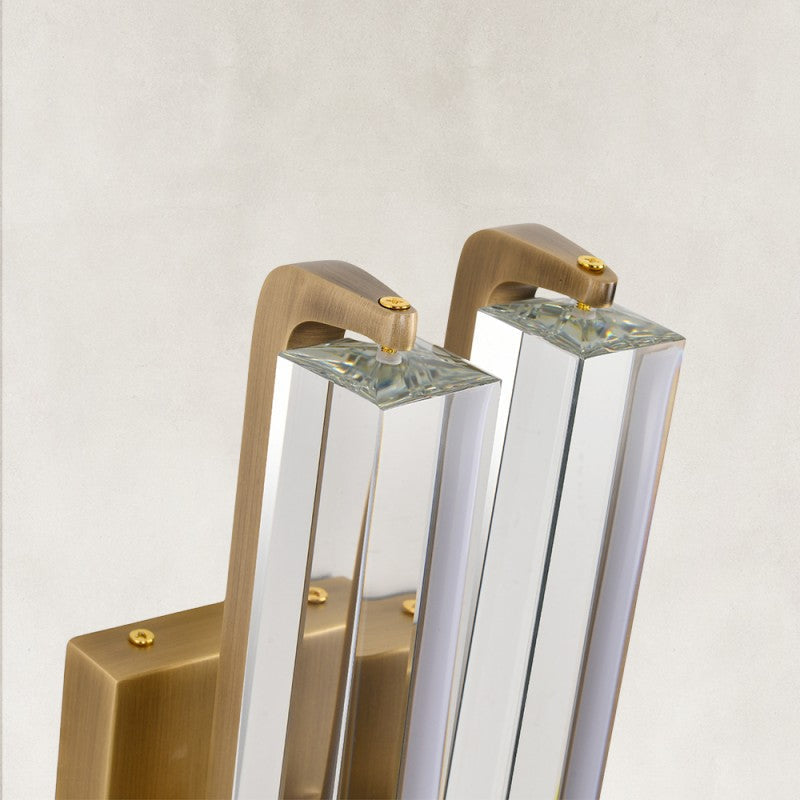 Elen Crystal Double Wall Sconce 19"H