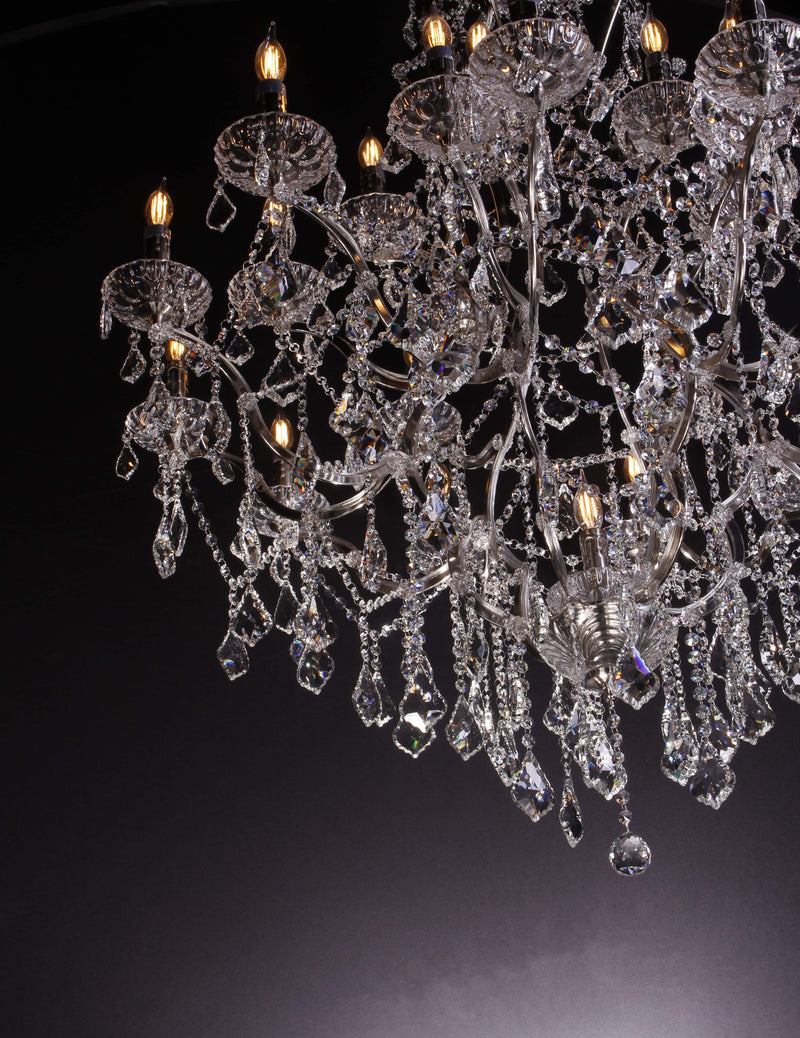 Empire Maria Theresa Crystal Chandelier 60” /50-LIGHT-Joyfuzzy