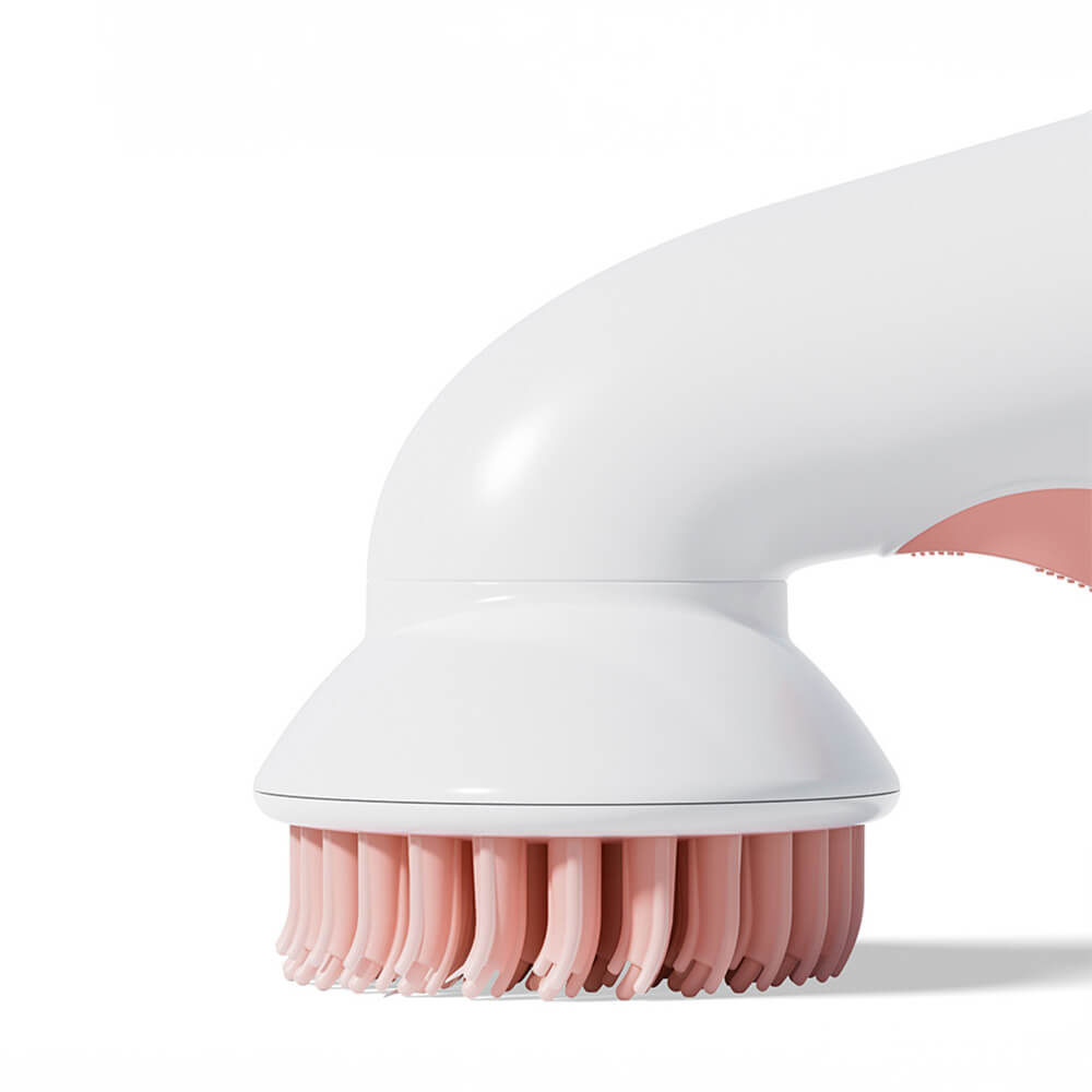 2 In 1 Shampoo Dispenser & Massage Frother Dog Bath Brush