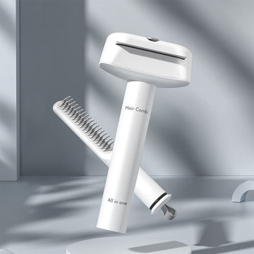 3 In 1 Deshedding Brush Pet Hair Grooming Comb