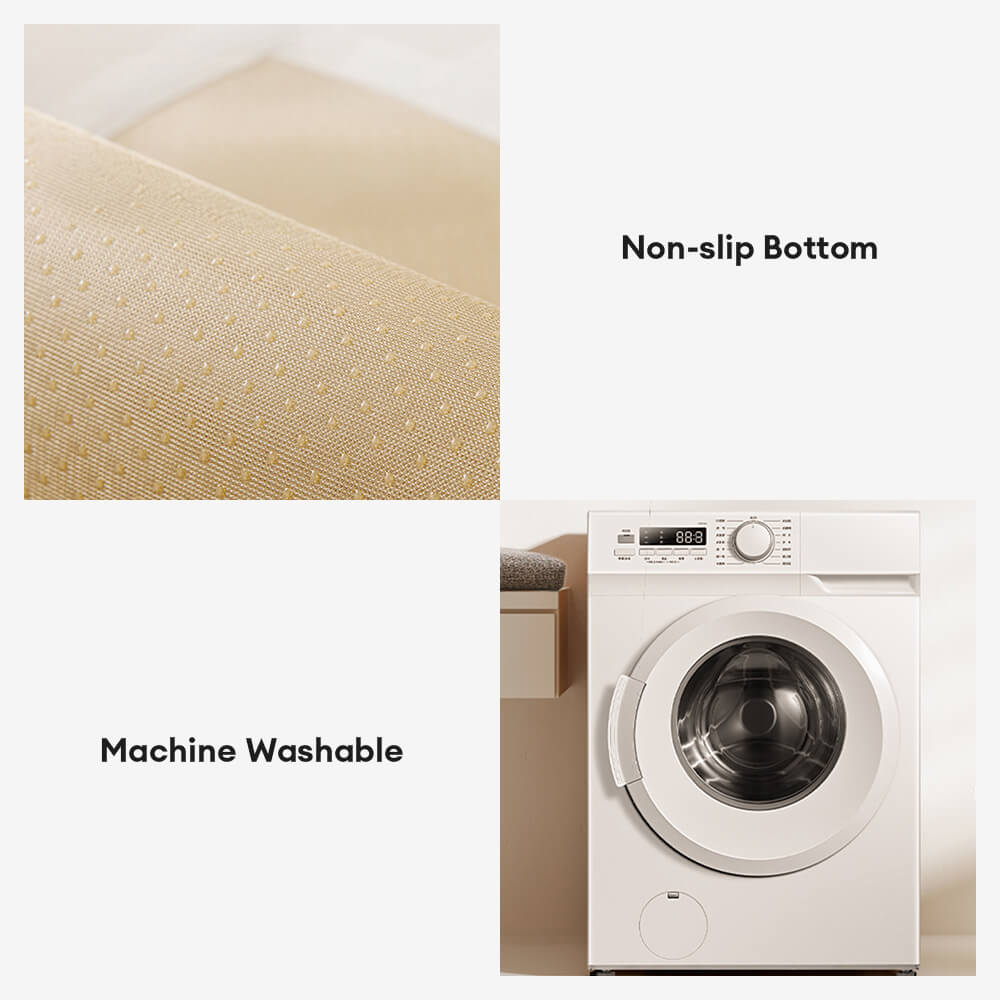 Chenille Minimalist Anti-Slip Fabric with Cat Scratch-Resistant Design Couch Cover